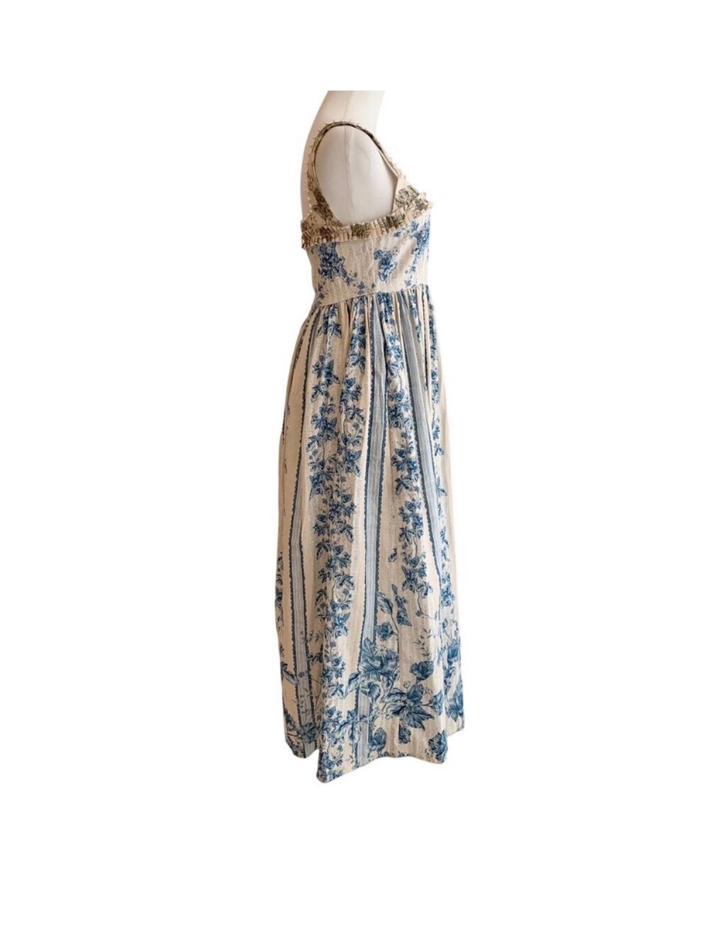 Agua by Agua Bendita Barbara Bougainvillea Midi Dress Size: Medium - Picture 13 of 14
